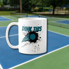 Pickleball Dink den här pickleball-smasan funny Kaffemugg
