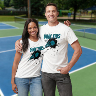 Pickleball Dink den här pickleball-smasan funny T Shirt