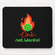 Pickleball Dink, inte ord, Pickleball