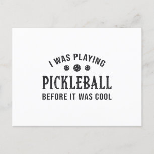 Pickleball Dink.. Jag spelade Pickleball Gift Vykort