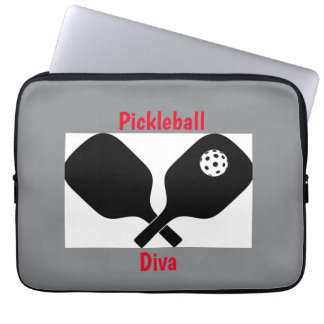 Pickleball-Diva Laptop Fodral