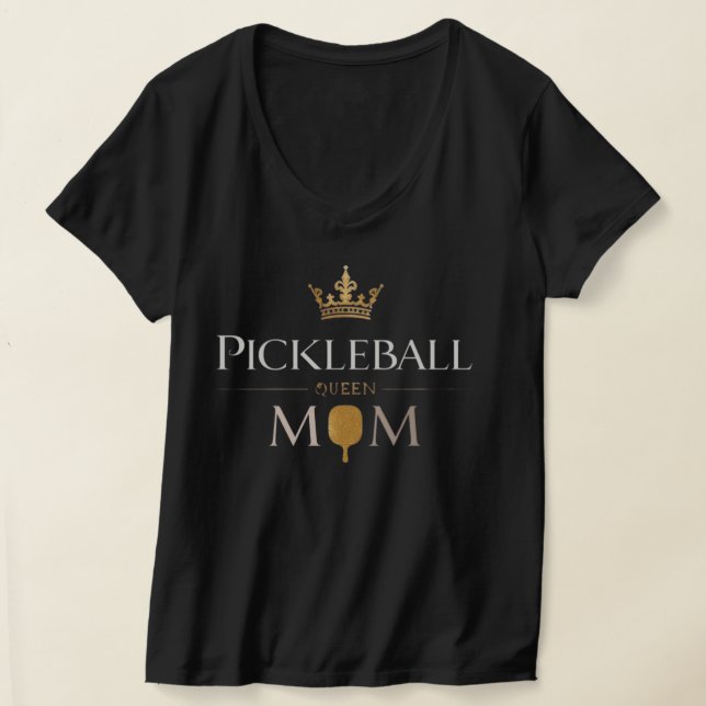 Pickleball Drottning Mamma Tröja | Kronan Pickleba (Laydown)