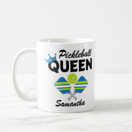 Pickleball Drottning Pickleball Kaffe Mugg
