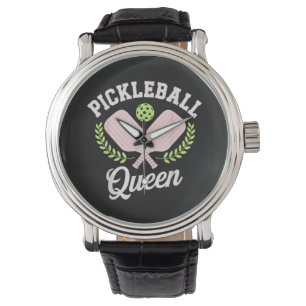Pickleball Drottning Rolig Pickleball Spelare Armbandsur