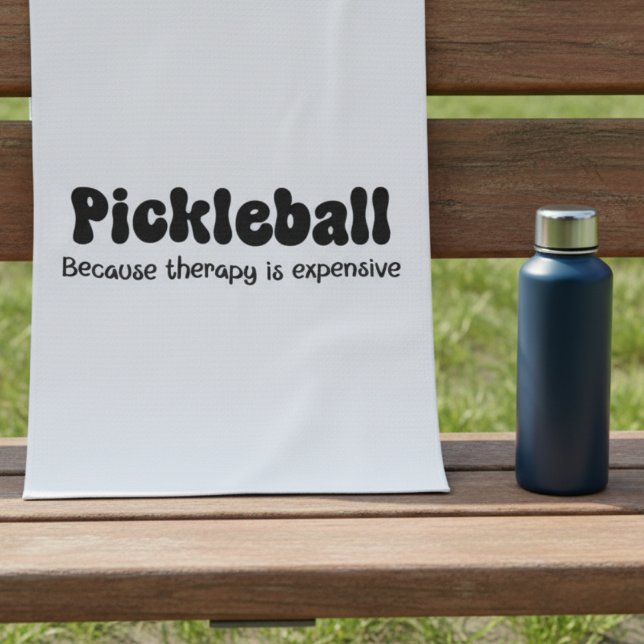 Pickleball eftersom behandlingen är kostsam - Lust Kökshandduk (Skapare uppladdad)