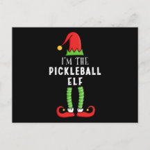 Pickleball Elf-julmatchande familjegåva