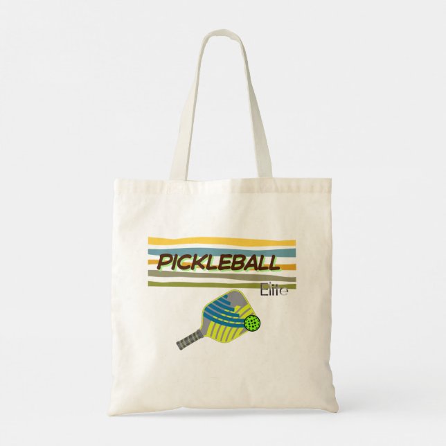 Pickleball Elite-idrott Tygkasse (Baksida)