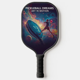 Pickleball Energy Swirl - Abstrakt Rörelse Poster