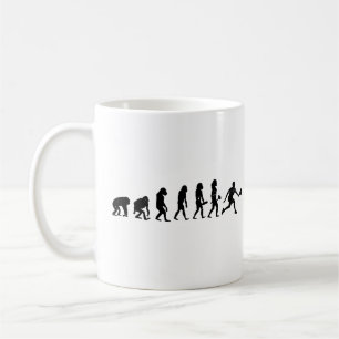 Pickleball Evolution Funny Pickleball Kaffemugg