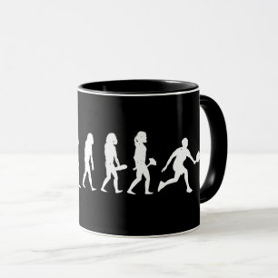 Pickleball Evolution Funny Pickleball Mugg