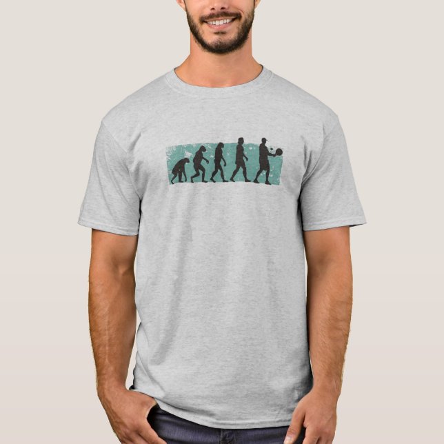 Pickleball Evolution T Shirt (Framsida)