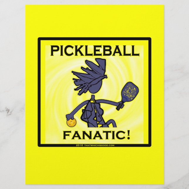 Pickleball Fanatic Reklamblad (Framsidan)