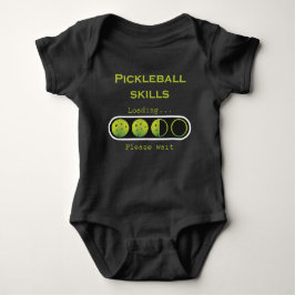 Pickleball-färdigheter - grönt t shirt