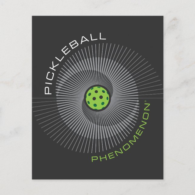 Pickleball-fenomenets galax flygblad (Framsidan)