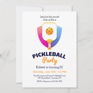 Pickleball-fest Inbjudningar