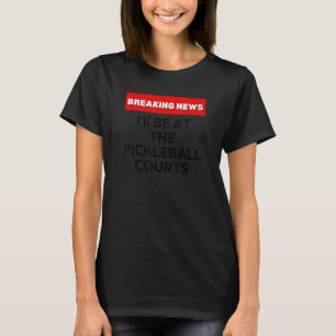 PICKLEBALL FLÄKT, FUNNY SARCASTIC HUMOR, BREAKTION T SHIRT