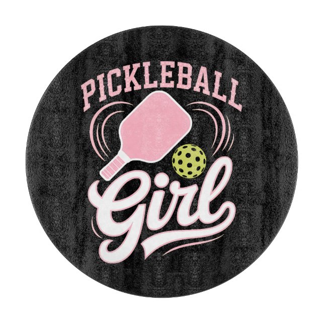 Pickleball Flicka Spelare (Framsidan)