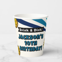 Pickleball Födelsedagsfest Retro Vintage Player