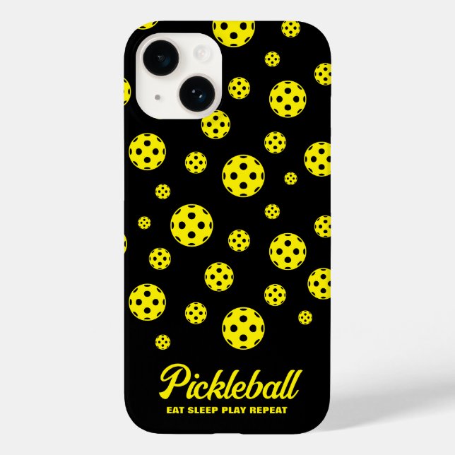 Pickleball Fodral-Mate iPhone 14 Fodral (Baksida)