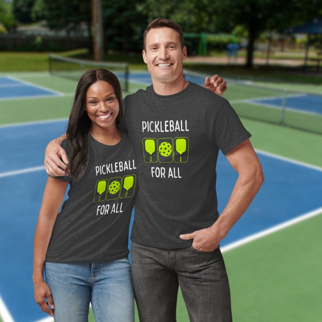 Pickleball för alla modeller och Boll T Shirt (Skapare uppladdad)
