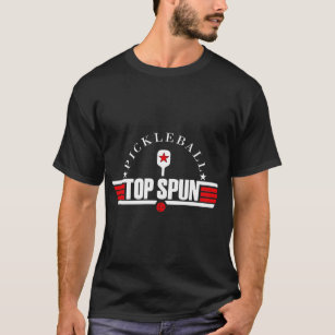 Pickleball för manar Top Spun Military Stil T-Shir T Shirt