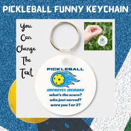 Pickleball förbättrar minnesfunktionen nyckelring