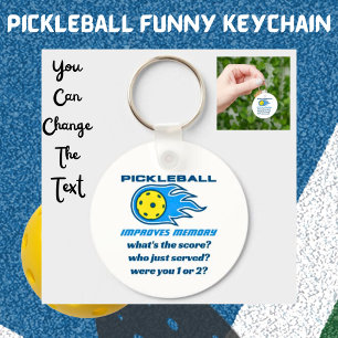 Pickleball förbättrar minnesfunktionen nyckelring
