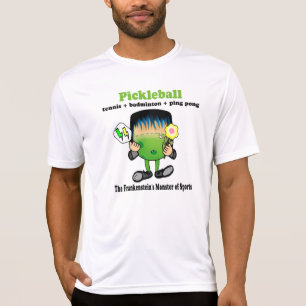 Pickleball - Frankensteins sportmonster T Shirt