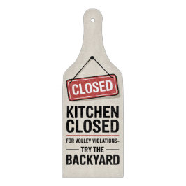 Pickleball Funny kitchen closed sign