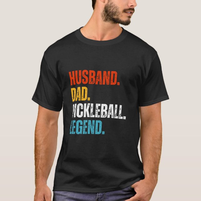 Pickleball Funny Make Pappa Legend T Shirt (Framsida)