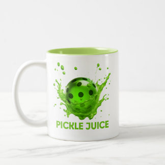 Pickleball Funny Pickle Juice Coffee eller Tea Mug Två-Tonad Mugg