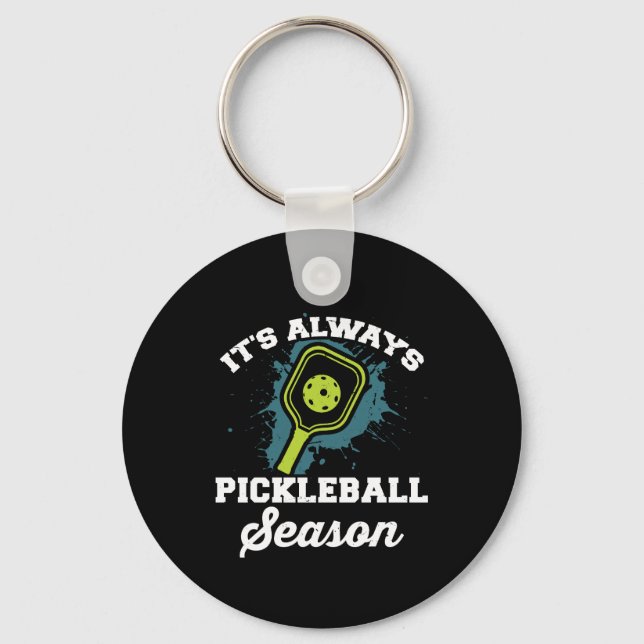 Pickleball Funny Pickleball-gåvor Nyckelring (Framsida)