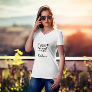 Pickleball Gal Queen of the Court T Shirt