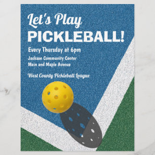 Pickleball Games-reklam Reklamblad