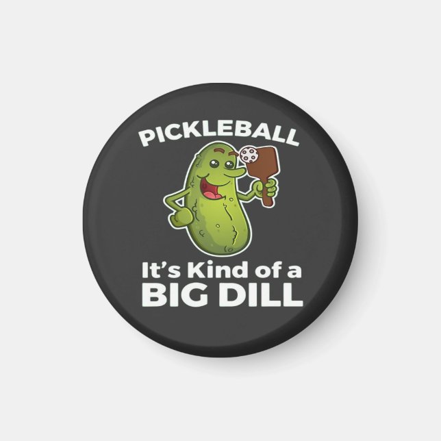 Pickleball Ganska Stor Deal Magnet (Framsidan)