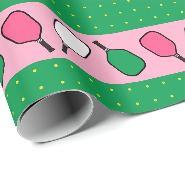 Pickleball-gåva Presentpapper (Rullad Hörn)