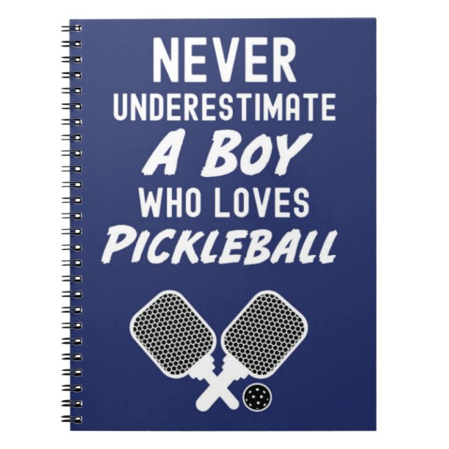 Pickleball-gåvor för Boys Kids-sport - bärbar dato Anteckningsbok (Framsidan)