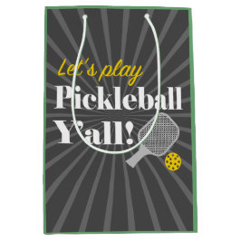 Pickleball Gift Bag Let's Play Pickleball Party