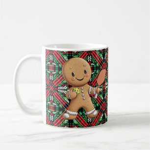 Pickleball 🎄 Gingerbröd Dink Kaffemugg