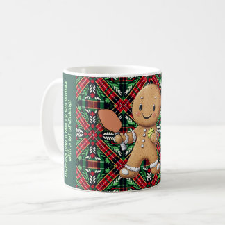 Pickleball 🎄 Gingerbröd Dink Kaffemugg