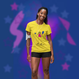 Pickleball Girl Roligt Kärlek T Shirt