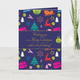 Pickleball 🎄 God jul, anpassningsbar Kort