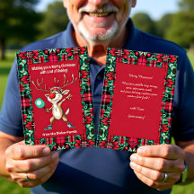 Pickleball 🎄 God jul, anpassningsbar text