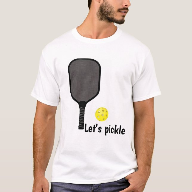 Pickleball-grafik  t shirt (Framsida)