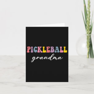 Pickleball Grandma Pickleball Player Snyggt Sport Kort