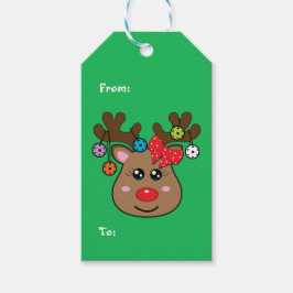 Pickleball grönt renar märkre presentetikett