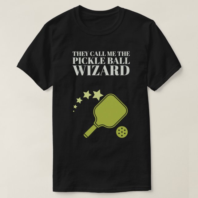 Pickleball-guiden T Shirt (Design framsida)