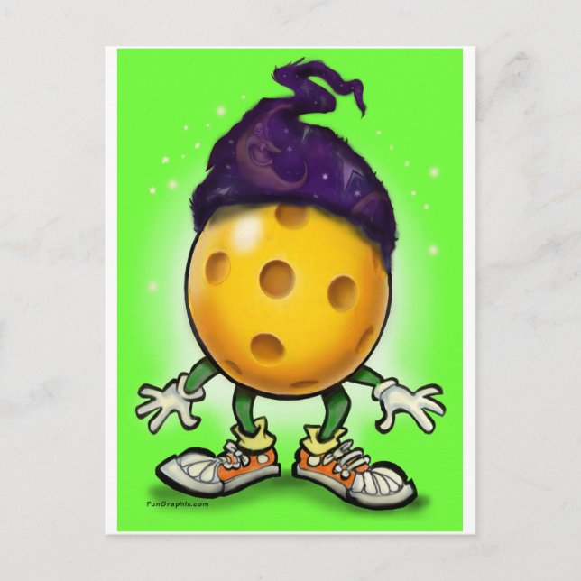 Pickleball-guiden Vykort (Framsida)