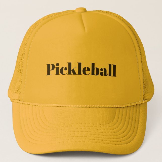 Pickleball Gul   Keps (Framsida)