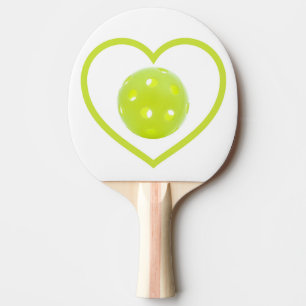 pickleball gult-picka boll pingisracket